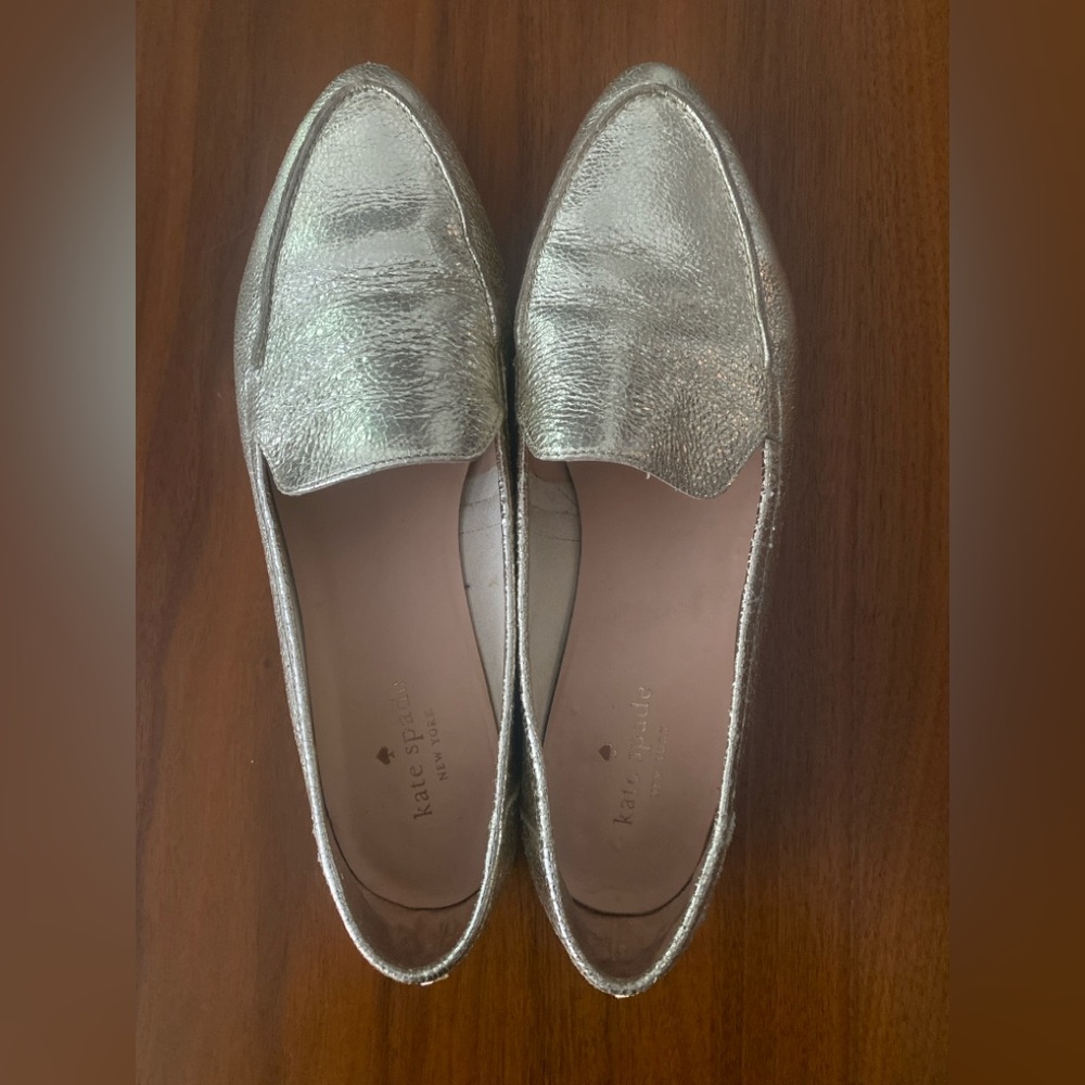 Kate Spade Gold Loafers for Women